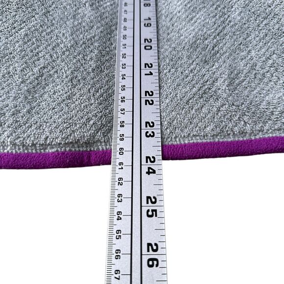 Patagonia Re-Tool Snap-T Fleece Jacket Women’s Medium Gray Pink Purple Pullover - Picture 10 of 10